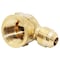 Thrifco Plumbing No. 50 1/4 Inch x 1/4 Inch Brass Flare FIP Elbow 6950003 - alternate 4